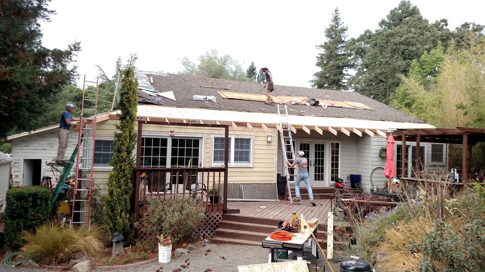 Annadel - restructure roof system