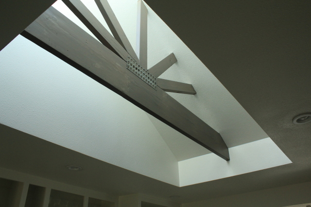 Oak Mesa Kitchen remodel - skylight